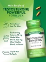 Nature's Truth Testosterone Supplement for Men | 60 Softgels | Non-GMO and Gluten Free Formula 6