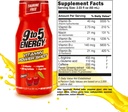 Vitamin Power Shot - Cherry Flavor, Taurine-Free, Sugar-Free, 12 Pack (2.03 fl oz Each) - Boost Energy, Focus, and Vitality with B Vitamins and L-Arginine 5