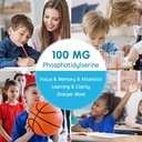 Sugar Free Phosphatidylserine for Kids + GABA Gummies 4