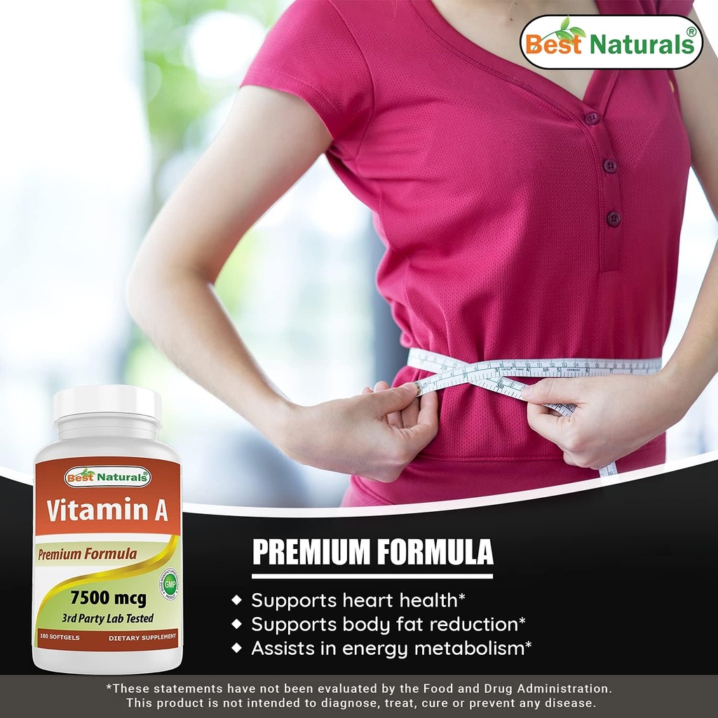 Best Naturals Vitamin A 25000 IU & B-100 Complex 5