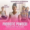 MaryRuth Organics 3-in-1 Menopause Probiotics for Women | Clinically Tested | Menopause Supplement for Women | Hormonal Support & Estrogen Supplement for Women| 60 Billion CFU | Allergen Free | 0.5 oz 3