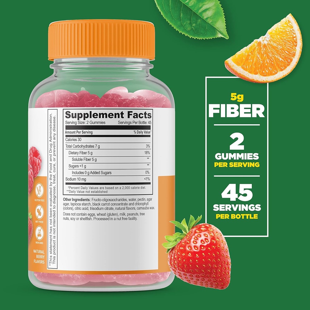 Lifeable Men's Probiotic 10 Billion + Prebiotic Fiber 5g, Gummies Bundle - Great Tasting, Vitamin Supplement, Gluten Free, GMO Free, Chewable Gummy 4