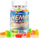 Organic Hemp Gummies - Plant-derived, Supports Relaxation, Balance, Gentle Daily Support - 60 Gummies 2