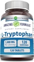Amazing Formulas L-Tryptophan 1000mg Tablets Supplement | Non-GMO | Gluten Free | Made in USA (60 Count | 3 Pack) 5
