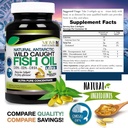 Wild Caught Omega 3 Fish Oil DPA-EPA-DHA 2,900 Milligram Fish Oil Supplement 5