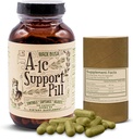 A-1C Support 120 Capsules - Natural and Organic with Bitter Melon, Holy Basil, and Aloe Vera Extract - Non-GMO and Herbal Formula 2