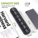 Weekly Pill Organizer 1 Time a Day, Travel Pill Box 7 Day Extra Large Compartments Vitamin Holder, Daily Pill Container 7day XL Medicine Dispenser for Fish Oil Case (Black) 3
