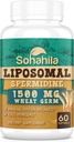 Spermidine Supplement 15 MG - 99% Purity, High Absorption, 1500 MG Fermented Wheat Germ Extract with Zinc & Thiamin, Spermidine for Men & Women - Cellular Renewal, Aging Defense, Energy, 180 Softgels 2