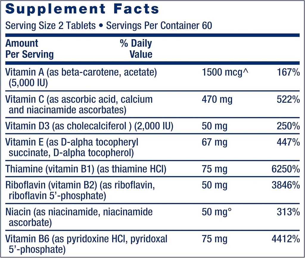 Life Extension Two-Per-Day 120 Tablet Multi-Vitamin & 60 Softgel 5000 IU Vitamin D3 Supplement Bundle 4