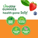 Lifeable Probiotics 5 Billion Kids + Calcium Magnesium Kids, Gummies Bundle - Great Tasting, Vitamin Supplement, Gluten Free, GMO Free, Chewable Gummy 5