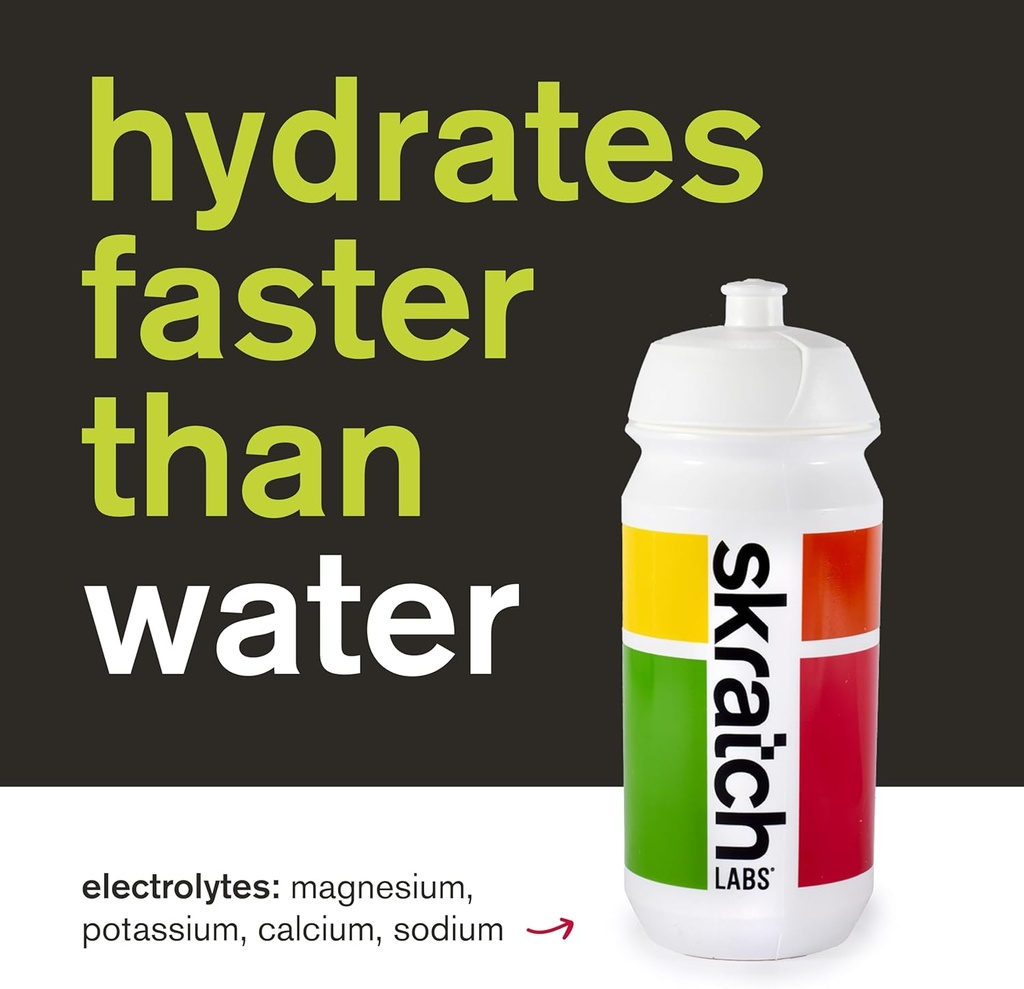 Skratch Labs Hydration Powder | Sport Drink Mix | Electrolytes Powder for Exercise, Endurance, and Performance | Raspberry Limeade with Caffeine | 20 Servings | Non-GMO, Vegan, Kosher 6