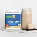 Sunwarrior - Warrior Blend, Plant Based, Raw Vegan Protein Powder with Peas & Hemp, Vanilla, 15 Servings, 13.2 Ounce 5