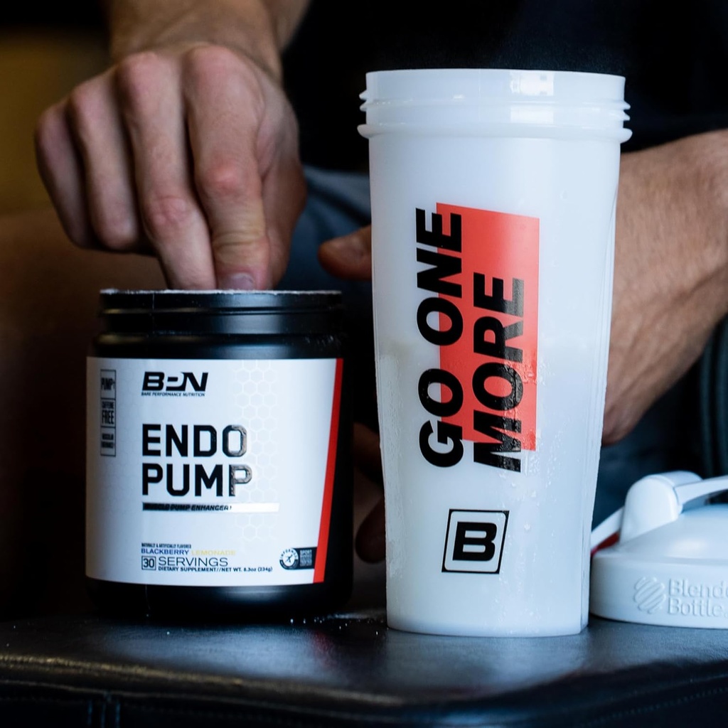 BARE PERFORMANCE NUTRITION BPN Endo Pump Pre-Workout Muscle Pump Enhancer, Increased Blood Flow/Oxygen Transport to Muscles, Prickly Pear 6