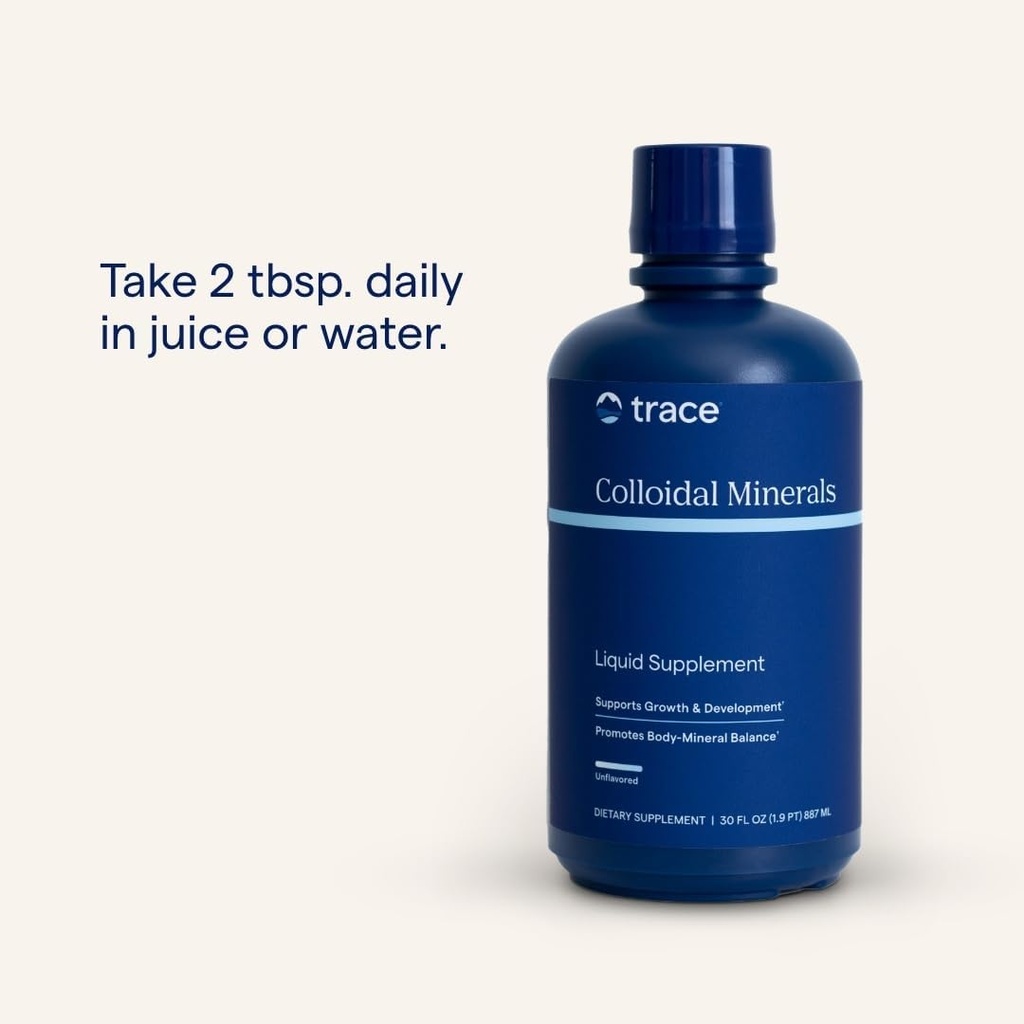 Trace Minerals Colloidal Minerals - Immune Health & Energy Support - High-Potency Potassium Supplement with Fulvic Acid - Mineral Absorption Supplement for Men & Women - 32 fl oz (About 32 Servings) 5