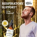 Wild & Organic Mullein Drops 2 oz & Chlorophyll Gummies 60 Chews 3