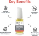 Allergy Research Group Liposomal Zen - L-Theanine Liquid Supplement, GABA Calming Support, Sleep Liposomal, Day or Night, Sunflower Phospholipids, Fast-Acting Zen Formula - 1.7 Fl Oz 5