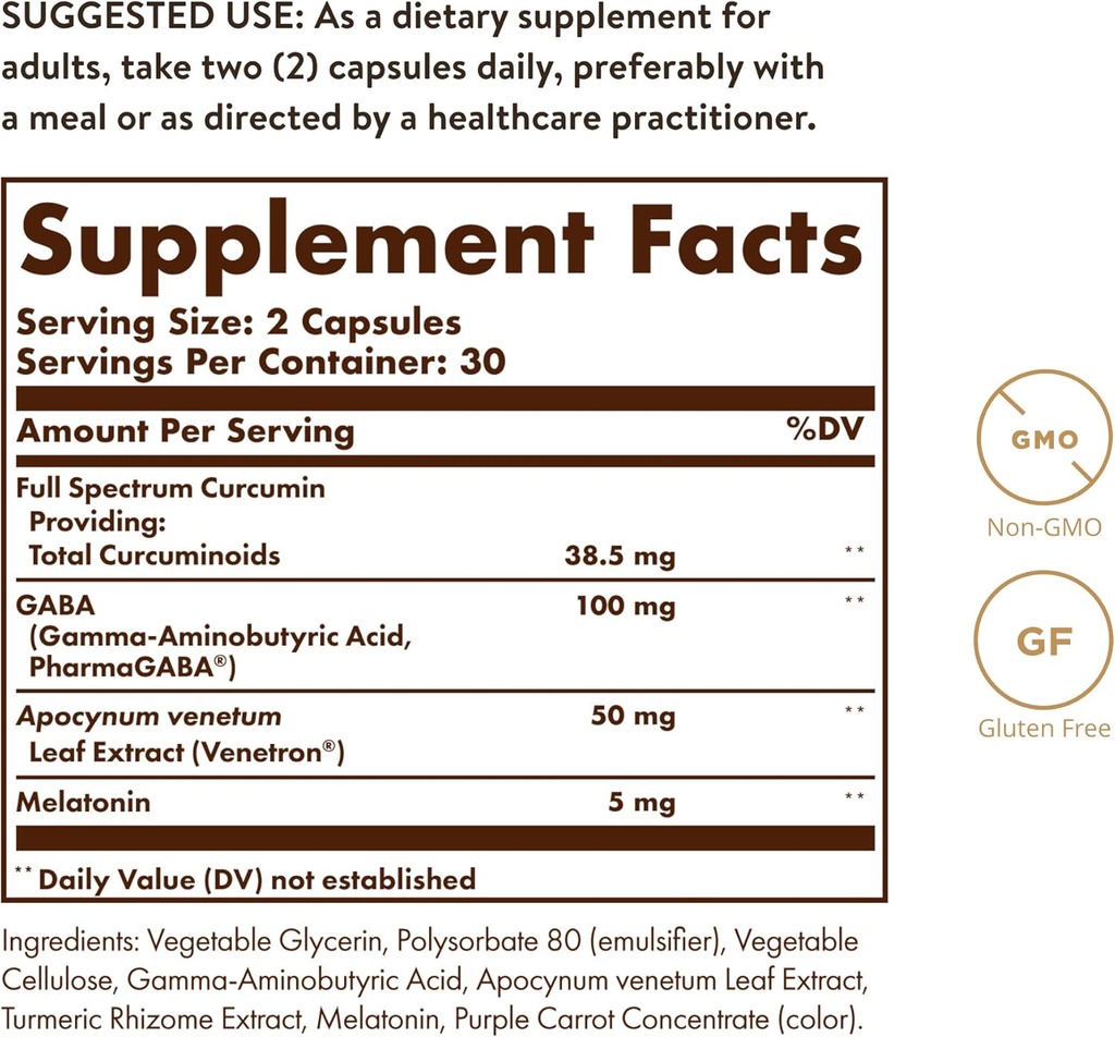 Solgar Full Spectrum Sleep Ease, 30 Servings 3