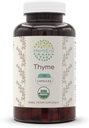 HerbEra Thyme 60 Capsules, 800 mg, USDA Organic Thyme (Thymus Vulgaris) Dried Leaf (60 Capsules) 6