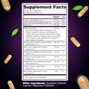 Sea Moss Capsules – 17-in-1 Blend with Black Seed Oil Ashwagandha Bladderwrack Burdock Root Turmeric Vitamin D3 K2 C for Daily Wellness – Multimineral Supplement for Men & Women – 240 Count 6
