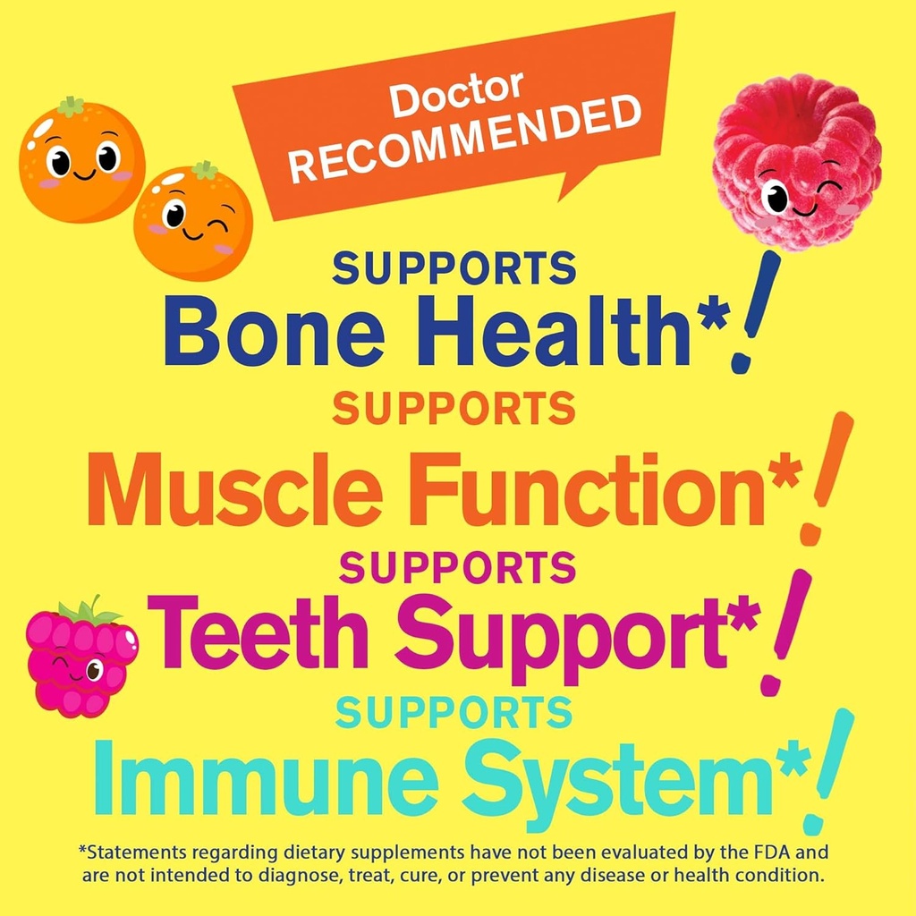 WellYeah B Complex Kids + Calcium + Vitamin D3 Kids, Gummies Bundle - Great Tasting, Vitamin Supplement, Gluten Free, GMO Free, Chewable Gummy 6