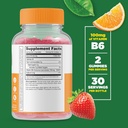 Lifeable Magnesium + Vitamin B6, Gummies Bundle - Great Tasting, Vitamin Supplement, Gluten Free, GMO Free, Chewable Gummy 4