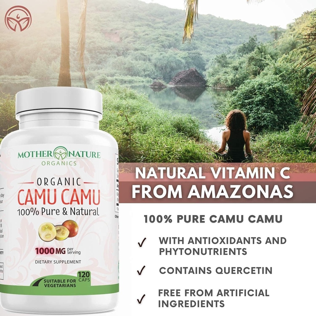Mother Nature Organics Superfoods for Organic Living Immunity Duo 4