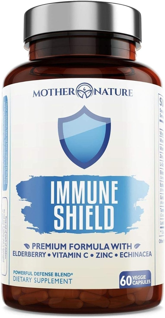 Mother Nature Organics Superfoods for Organic Living Immunity Duo 5
