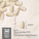 Members Mark Triple Strength Glucosamine Chondroitin (340 Count) 4