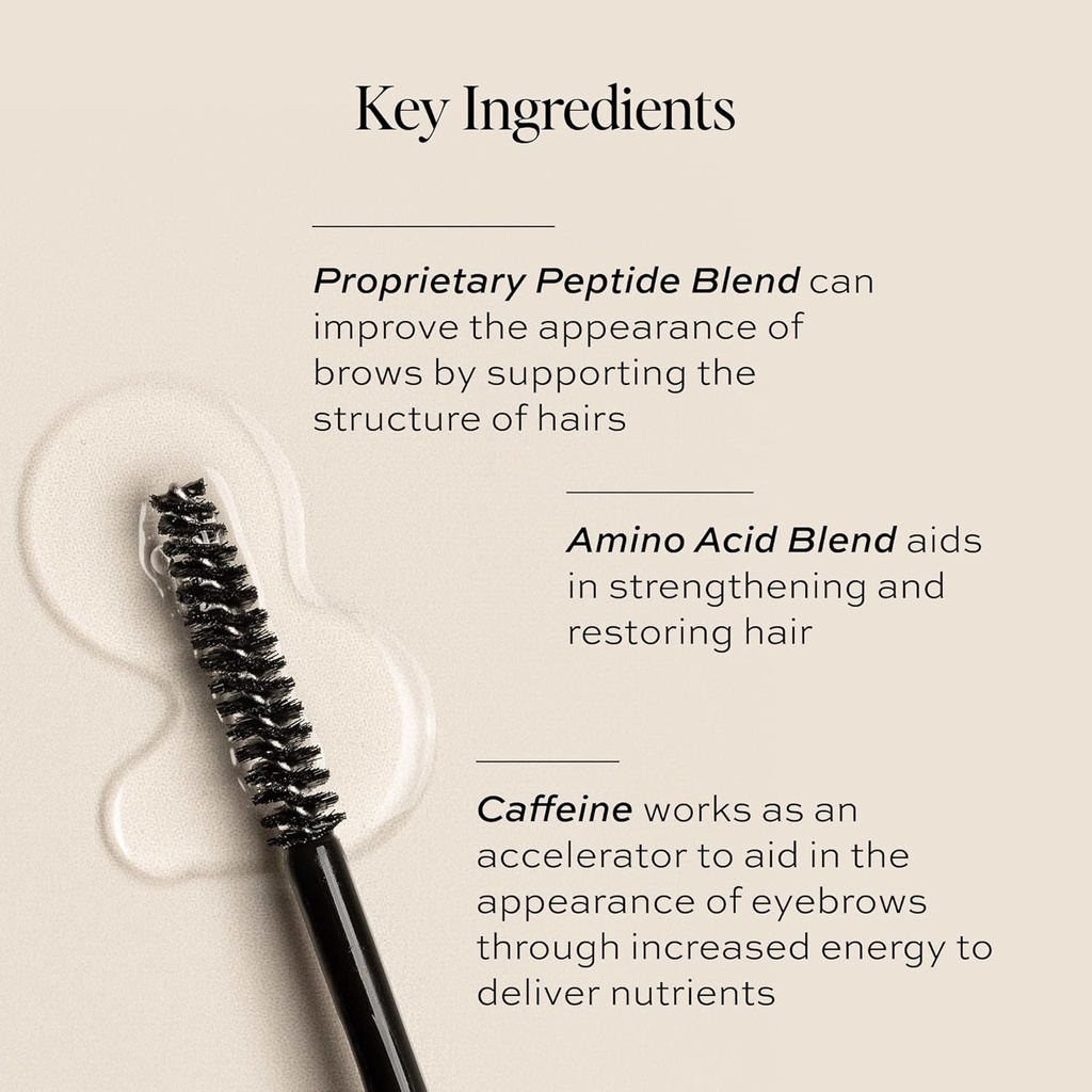 DIME Beauty Eyebrow Enhancing Gel, Clear Eyebrow Gel to Promote Fuller, Thicker, Stronger Brows, 0.20 oz / 6 mL 5