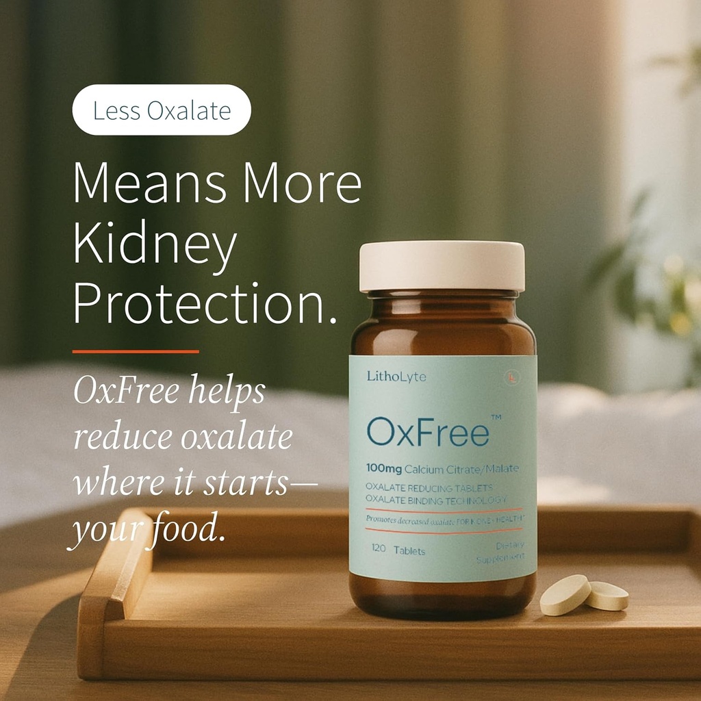 OxFree™ | Oxalate Reducing Tablets 120 Tablets 3