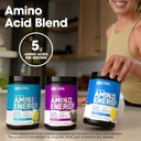 Optimum Nutrition Amino Energy - Pre Workout with Green Tea, BCAA, Amino Acids, Keto Friendly, Green Coffee Extract, Energy Powder - Wild Berry, 30 Servings (Packaging May Vary) 6