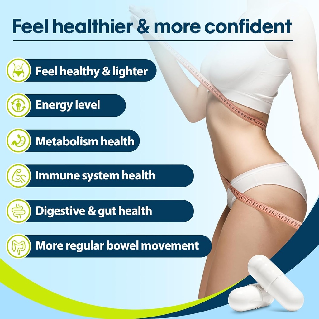 Probiotics for Women & Men, 300 Billion CFU Probiotics from 12 Strains + Organic Prebiotics Blend for Daily Digestive, Immune, Gut, Bloating, Gut Health for Women & Men, Shelf Stable - 180 Capsules 6