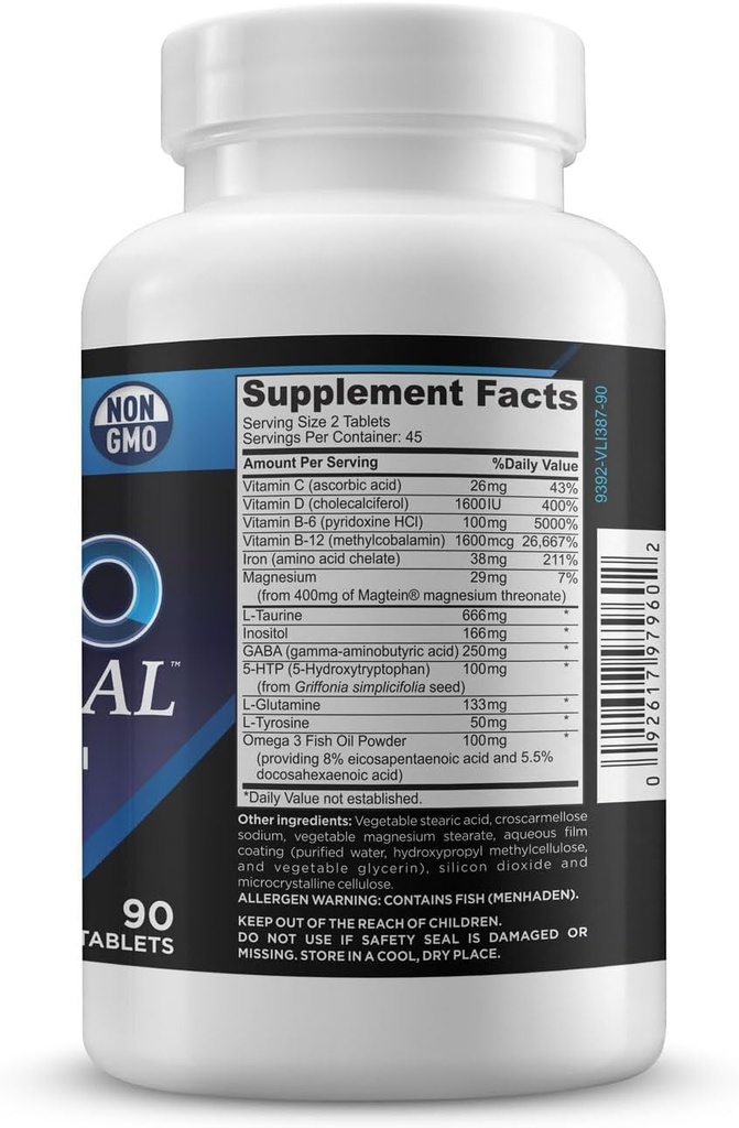 - 14 Premium Ingredients to Promote Overall Brain Health, Mental Clarity and Cognitive Enhancement 4
