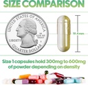 XPRS Nutra Size 1 Empty Capsules - 500 Count Empty Gelatin Capsules - Pill DIY Capsule Filling - Pure Bovine Pill Gel Caps for Do-It-Yourself Supplements (Multi Color) 3