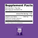 MUUK' SUPERFOODS Organic Lion's Mane Mushroom Powder 5