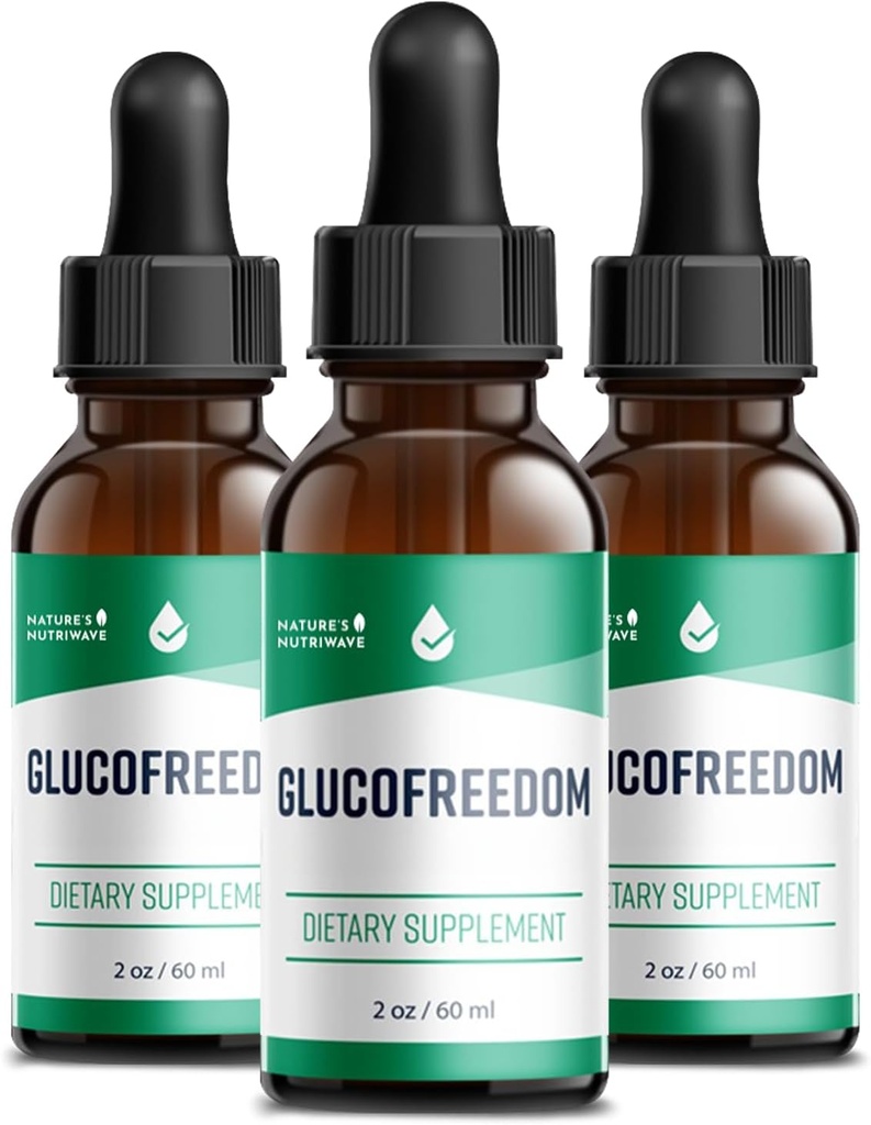 GlucoFreedom Supplement Drops – Plant-Based Liquid Blend with Astragalus & Grape Seed – Non-GMO, GMP-Certified, Made in USA – 2oz, 60ml, 3 Month Supply 2