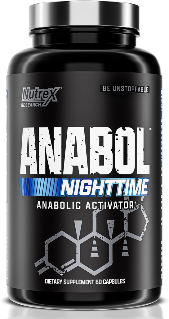 Nutrex Anabol PM Nighttime Muscle Builder and Creatine Monohydrate Powder 3