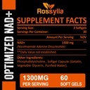 1300 MG Liposomal NAD+ Supplement | Highest Absorption | Purest NAD Supplemet to Boost NAD+ Effetively | Boosting NAD+ Supplement for Aging Defese, Cellular Energy, Longevity | 360 Count 3