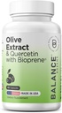 Balancebreens Olive Leaf Extract & Quercetin 400mg with Bioperine, 60 Capsules - Immunity Booster 2