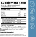 Designs for Health OmegAvail Hi-Po Liquid - High Concentration 1500mg EPA 1500 DHA - Triglyceride Omega 3 Fish Oil Heart Health & Brain Supplements - Natural Lemon Flavor (8oz) 3