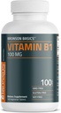 Bronson Vitamin B1 100mg, Non-GMO, 100 Vegetarian Tablets 6
