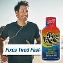 5-hour ENERGY Regular Strength Energy Shot, Berry Flavor (1.93 oz., 24 Count) Zero Calories & Sugar-Free 200 mg Caffeinated Shot, Amino Acids & B Vitamins, Dietary Supplements 6