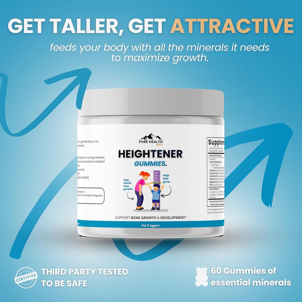 Heightener Gummies + Pure Shilajit Gummies 4