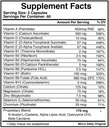 Supplement; 1 Month Supply. MMF Maximum Micronutrient Formula (Capsule in Bottle) 3