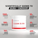 Kaged Clean Burn Powder | Strawberry Lemonade | Thermogenic Weight Management | Boost Metabolism | Organic Caffeine, Apple Cider Vinegar | Supplements for Men & Women | 30 Servings 4