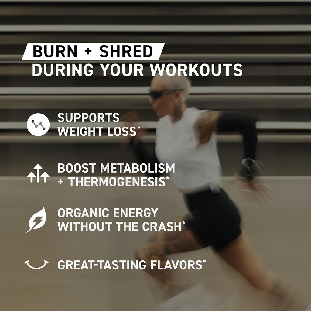 Kaged Clean Burn Powder | Strawberry Lemonade | Thermogenic Weight Management | Boost Metabolism | Organic Caffeine, Apple Cider Vinegar | Supplements for Men & Women | 30 Servings 6