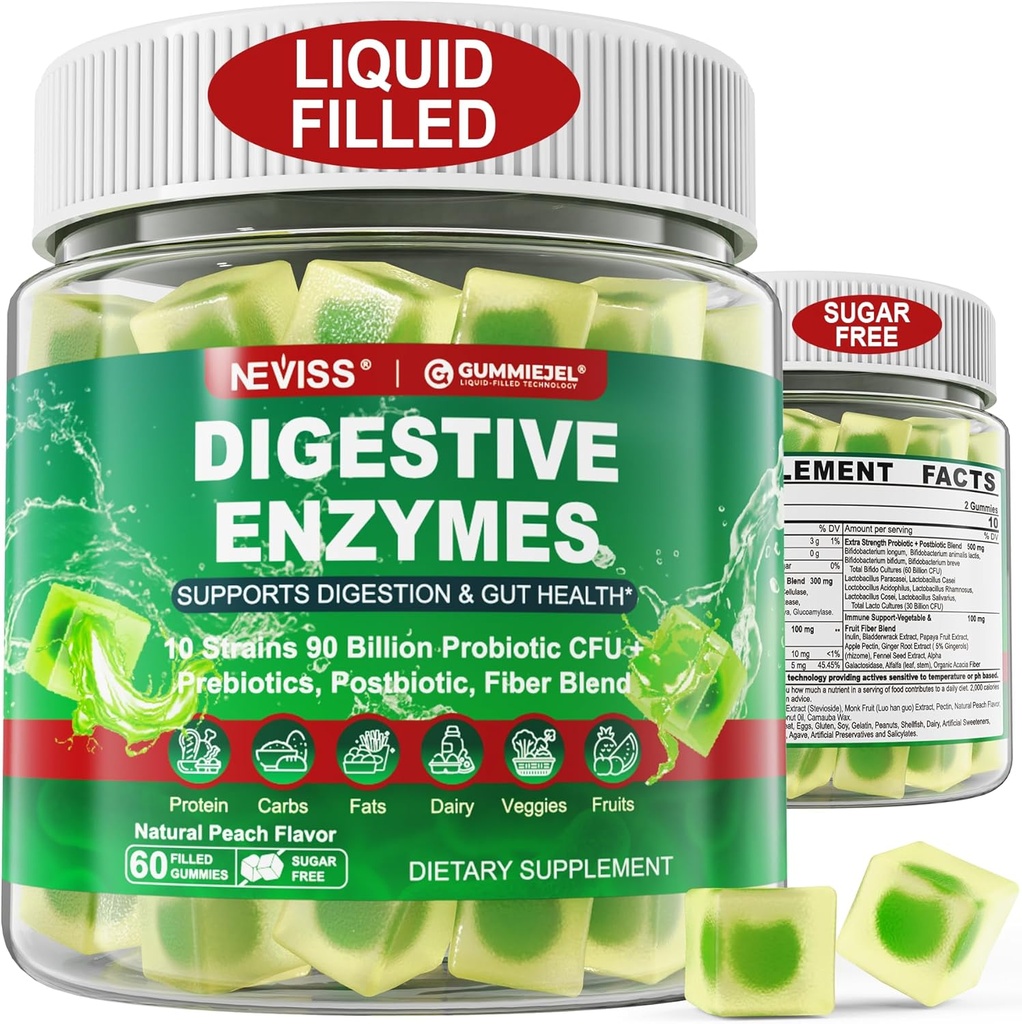 NEVISS Digestive Enzymes Gummies 2