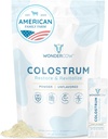 WONDERCOW Colostrum Supplement Powder for Gut Health, Immune Support, Muscle Recovery & Wellness | Natural IgG Pure Whole Bovine Colostrum Superfood, Unflavored, 30 Servings 2