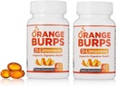 Orange Burps | D-Limonene Supplement - Acid Reducer (Antacid for Acid Reflux), Heartburn Relief, GERD Relief, and Indigestion Relief | Orange Peel Extract for Health and Wellness (1,000 mg, Pack of 2) 2