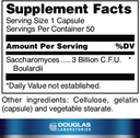 Douglas Laboratories S.B.C. (Saccharomyces Boulardii Capsules) | Shelf Stable Probiotic to Support Healthy Bowel Function | 50 Capsules 3